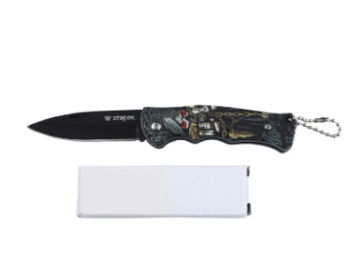 6.30" Xtreme Skullbite Pocket Knife