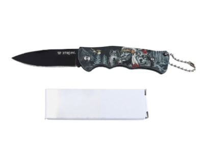 6.30" Xtreme Skullbite Pocket Knife