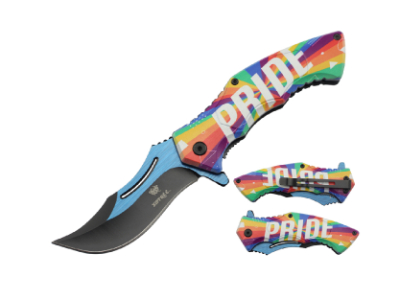 8.07" Xtreme Pride Pocket knife
