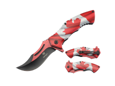 8.07" Xtreme Canada Flag Pocket knife