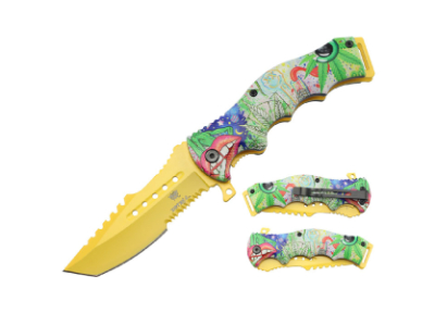 8" Xtreme Weed Pocket knife
