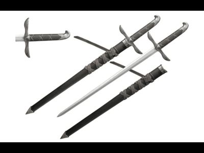 23″ Templar Vow Mini Sword – Black Hilt