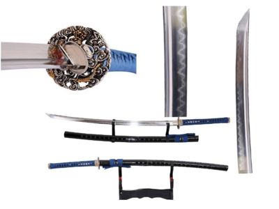 40.75" Shinrai Phantom Katana – Anime Etched Scabbard