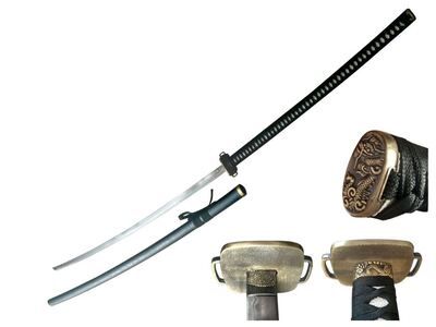 78" ElderOdachi – Black Giant Display Sword