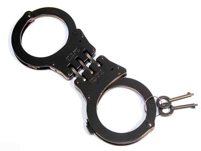IronGuard Heavy-Duty Hinged Handcuffs
