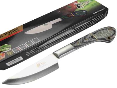 9″ OnyxChef Knife – Black Wood Handle