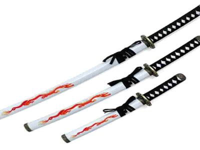 39″ Darkfire Katana Set – Black