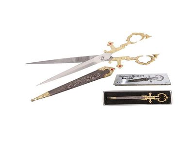 10 1/4″ Golden Whisper Bodice Dagger