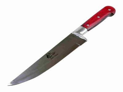 TheBoneEdge 10.25″ Chef Choice Cooking  Kitchen Knife Stainless Steel Wood Handle