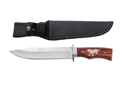 12" Xtreme Roaring Tiger Clip Point Hunting Knife